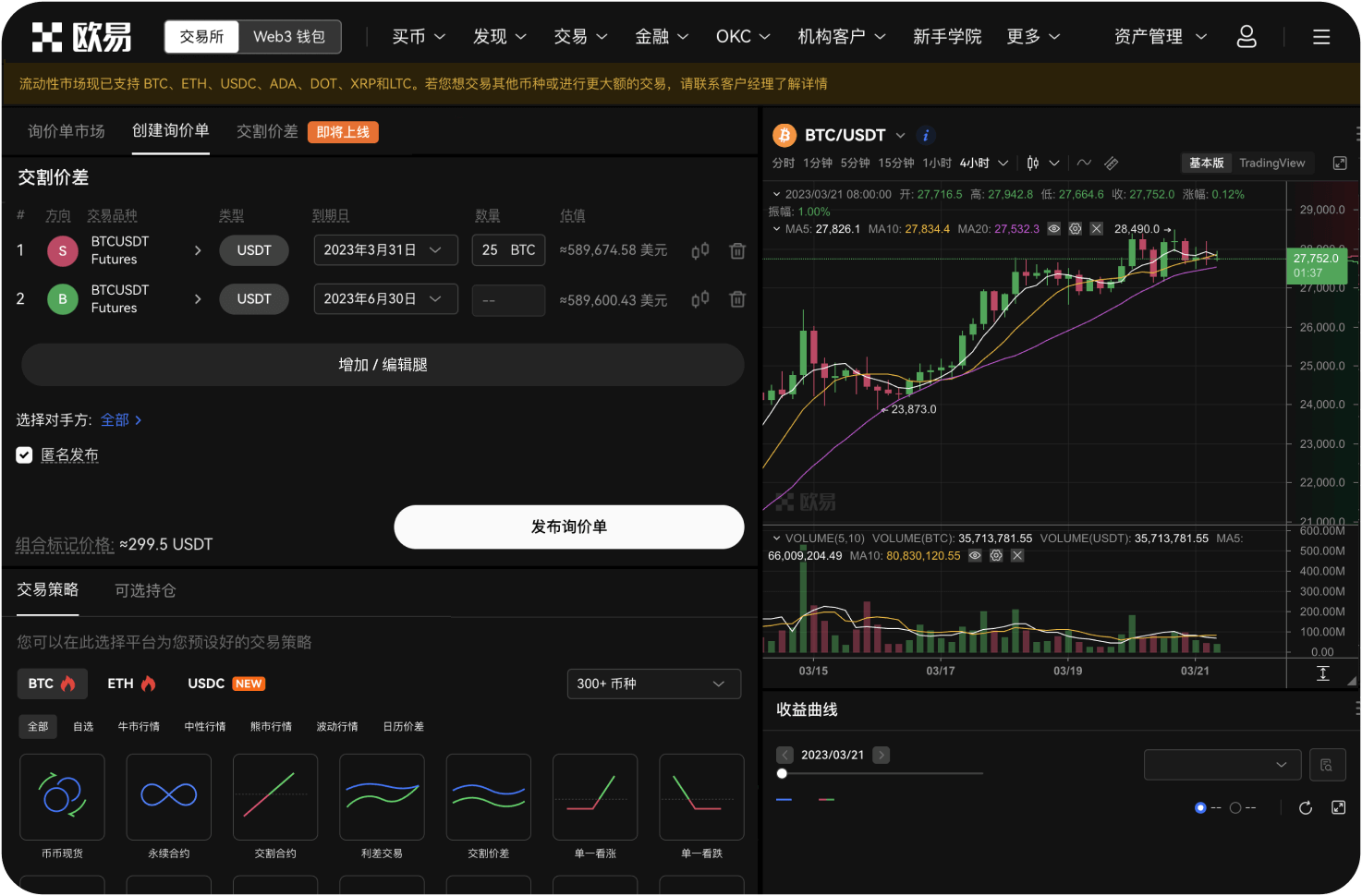 热币交易所的“市价委托”怎么操作